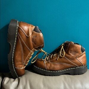 Dr. Martens Brown Leather Men's Boots